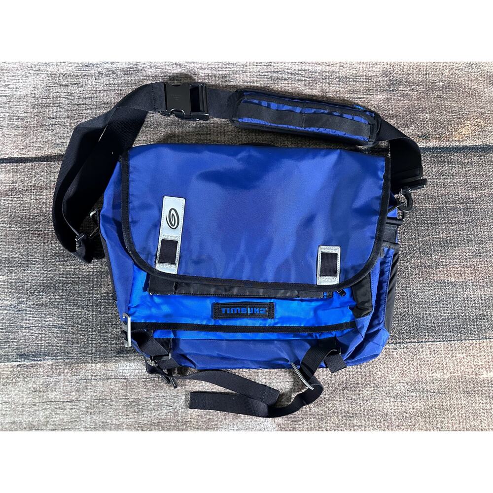 Timbuk2 Command Messenger Bag Blue Crossbody Padded Laptop